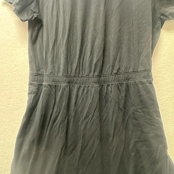 The North Face Womens T-Shirt Dress Black Pockets Short Sleeve Crew Neck Sz 2XL - Picture 3 of 14